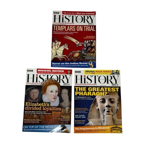 BBC History Magazines Vol 24 No 6 7 & 9 Britain 2023 - Picture 1 of 5